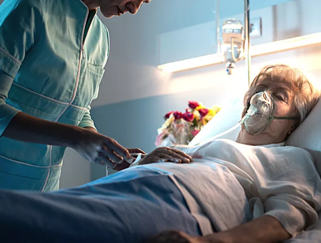 Услуги по уходу за тяжелыми больными